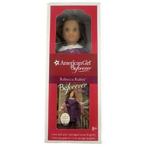 American Girl Mini Doll Rebecca Rubin BeForever 2014 New in Sealed Box